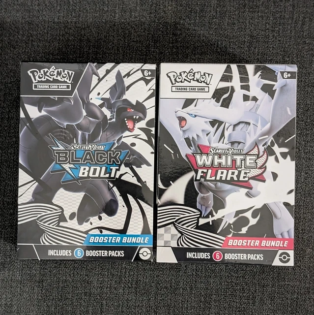 scarlet & violet black bolt and white flare booster box Pokemon Korean Pokemon TCG: Box ( & Set) Each booster pack contains 35 random cards (1x 1 AR Per Booster Pack) Part of the Scarlet 🚨 New Pokémon Drop! 🚨