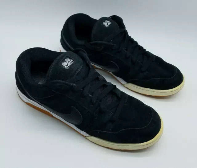 Nike Air Morgan 6.0 Low Men's Size 11 Skate Sneakers Black