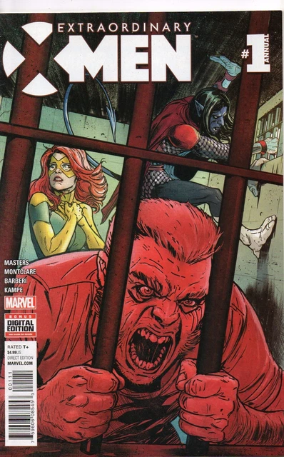 Extraordinary X- Men Annual #1 (NM) `16 Masters/ Montclare/ Barberi