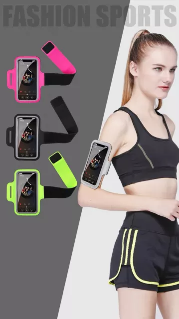 Arm Band Waist Belt Mobile Phone Holder Running Jogging Gym Exercise Pouch Case