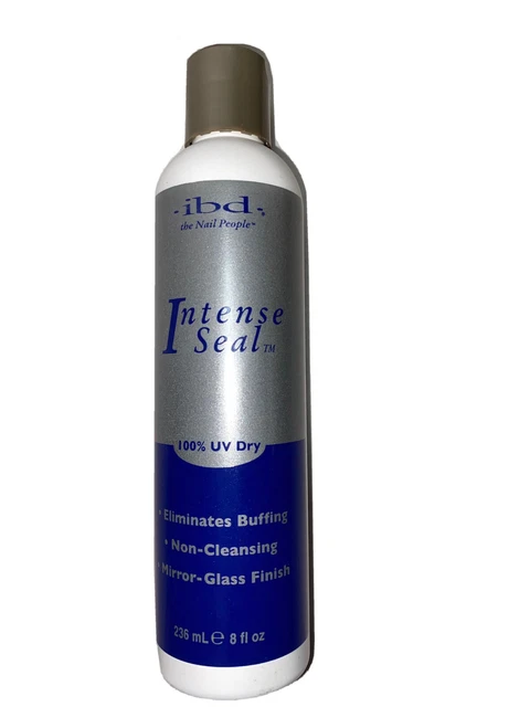 ibd Intense Seal UV No Cleanse Gel Top Coat 8 fl. oz