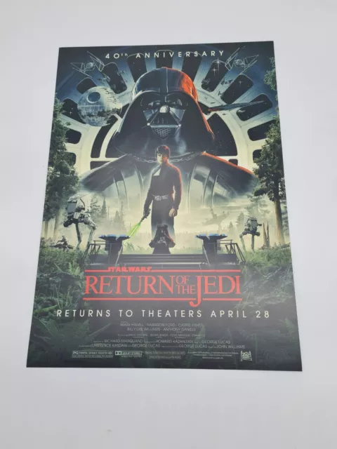 Poster Star Wars Celebration 2023 anniversario ROTJ Il ritorno dello Jedi