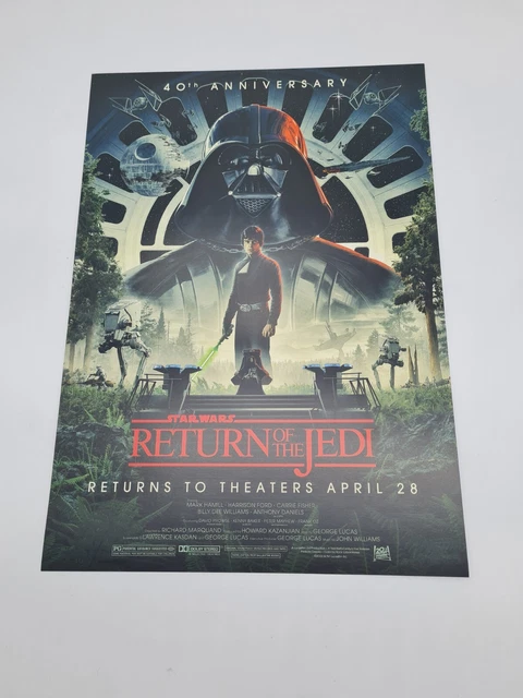 Poster Star Wars Celebration 2023 anniversario ROTJ Il ritorno dello Jedi