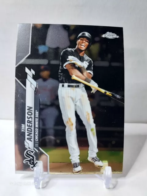 2020 Topps Chrome #90 Tim Anderson Chicago White Sox