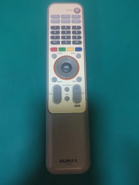 Umax Remote GENUINE ORIGINAL HUMAX NR-022 REMOTE CONTROL £4.40 - PicClick UK