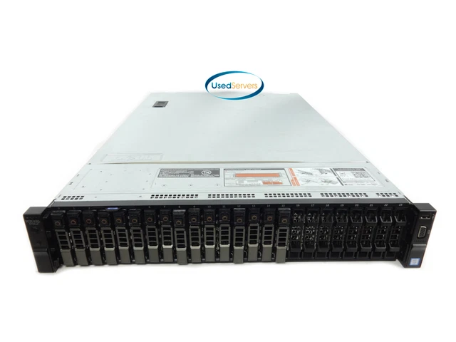 Dell R730XD 24x2.5, 2x2.5•2x 2640v4 2.4GHZ=20Core•128GB•16x1.2TB SAS 10K•H730P