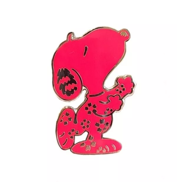 ⚡RARE⚡ PINTRILL x PEANUTS Red Snoopy Pin *LIMITED EDITION* NEW SDCC 🌺🌸🌺