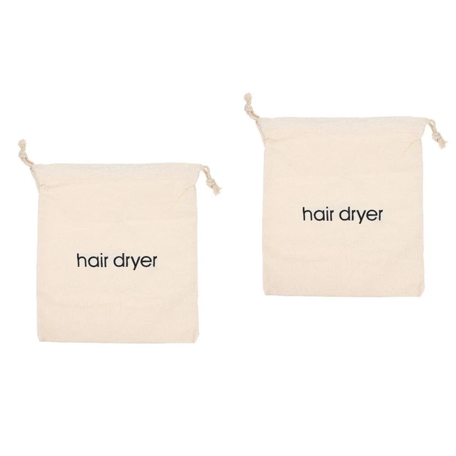 2 Count Sac Sèche-cheveux De Rangement Pour Valises Organisateur Sacs Voyage
