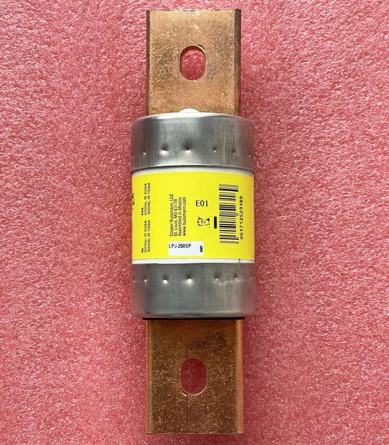 ORIGINAL BUSSMANN LPJ-250SP LPJ250SP 250A 600Vac LOW-PEAK DUAL-Element