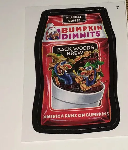 2010 Topps Wacky Packages All New Series 7 Bumpkin Dimwits #7 Card