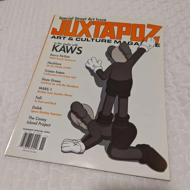 JUXTAPOZ STREET ART Issue 2004 Kaws Barry McGee Dalek Green Fafi