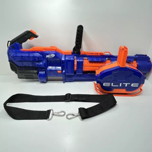 Nerf N-Strike - Elite - Titan CS-50 - E4026 - Hasbro - Real Brinquedos