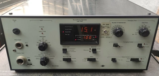 Spectromètre Audio Bruel & Kjaer TYPE 2109 - Occasion Fonctionnel - Matériel De Mesure