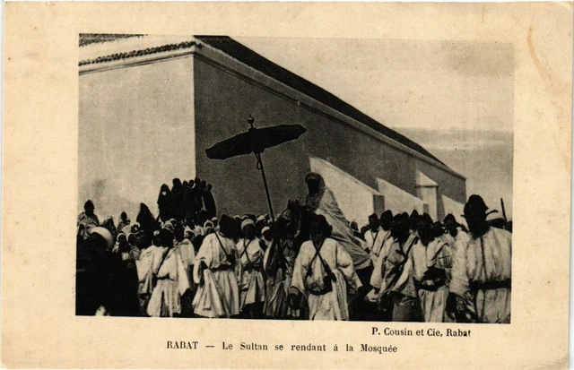 CPA AK RABAT - The Sultan Going to the Mosque MOROCCO (796659)