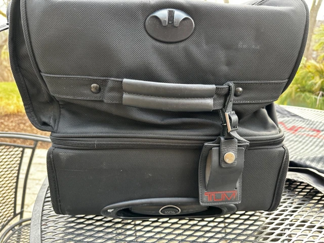 TUMI 26" Expandable Wheeled Packing Case Suitcase - Black 6