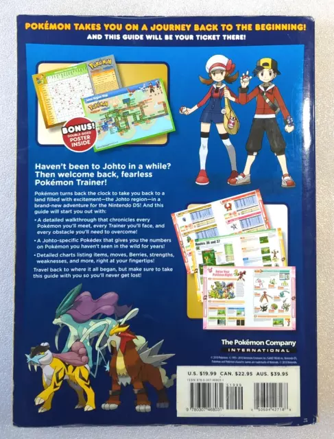 The Official Pokemon Johto Guide & Johto Heartgold Soulsilver Version Pokedex 2