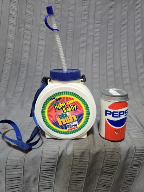 VINTAGE Diet Pepsi Vintage Canteen You Got The Right One Baby Uh Huh Squirt Gun