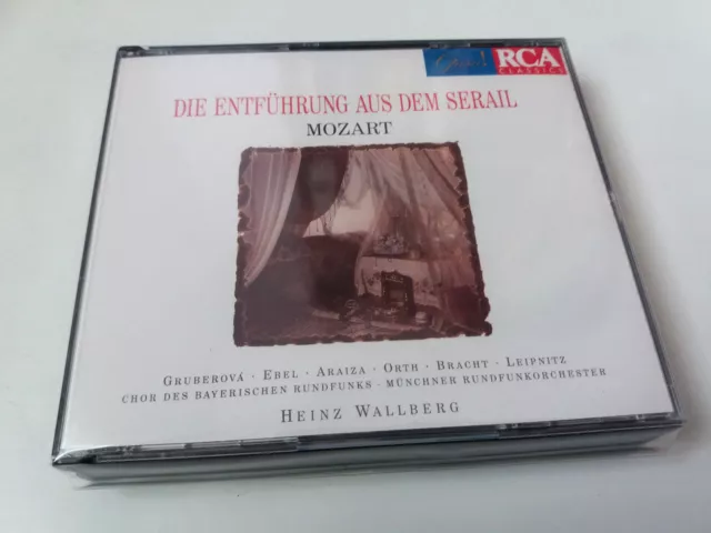 Heinz Wallberg " Mozart Die Entfuhrung Aus Dem Serail " 2CD Like New Gruberova