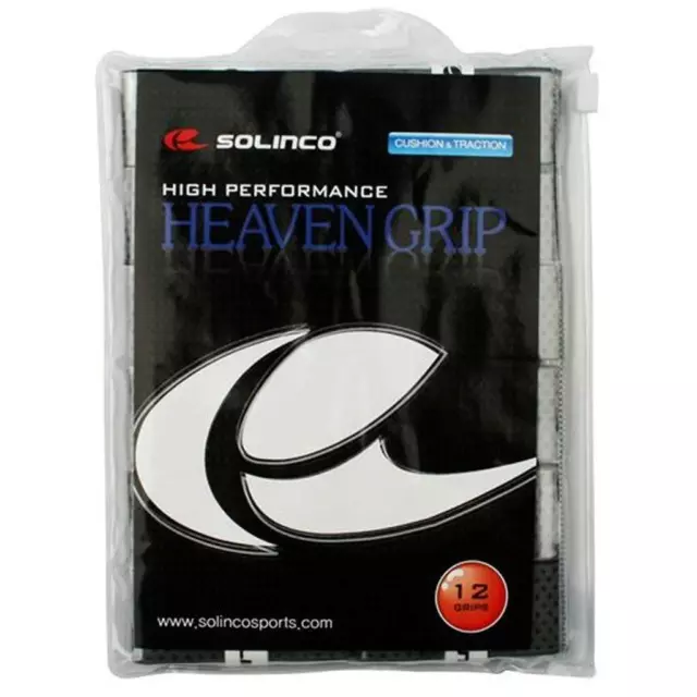 Solinco Heaven Tennis Overgrip 12 Pack - Adsorbtion & Traction