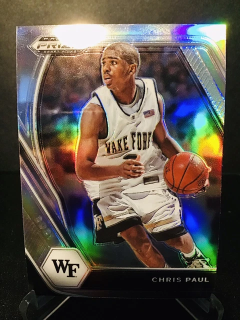 2021 Panini Prizm Draft Picks Chris Paul #68 Silver Parallel Wake Forest Insert