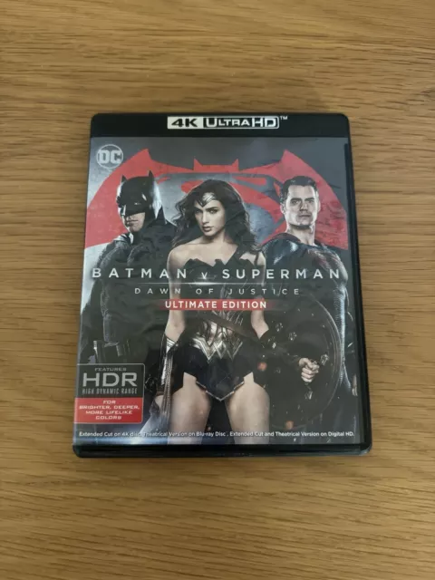 Batman vs Superman Dawn of Justice 4K Blu-Ray