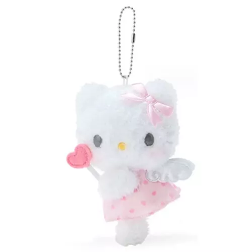 Pink Dream Angel Wings Hello Kitty Cute Plush Doll Hello Girl Bag Bag Pendant #