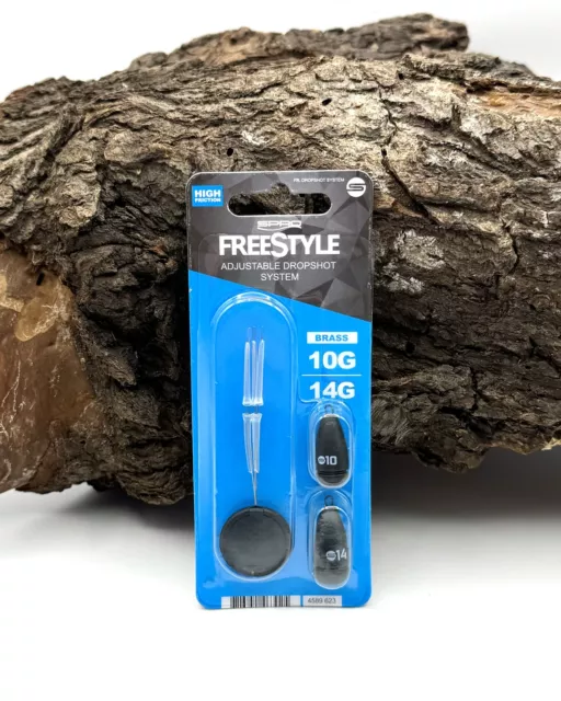 Spro Freestyle Adjustable Dropshot System Kit 10+14g zum Dropshot Rig Adjustable
