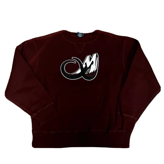 Camp David Crewneck Sweatshirt Maroon Red Colorado Mammoth Nll Lacrosse Sz L Camp David Crewneck Sweatshirt Maroon Red Colorado Mammoth Nll Lacrosse Sz L