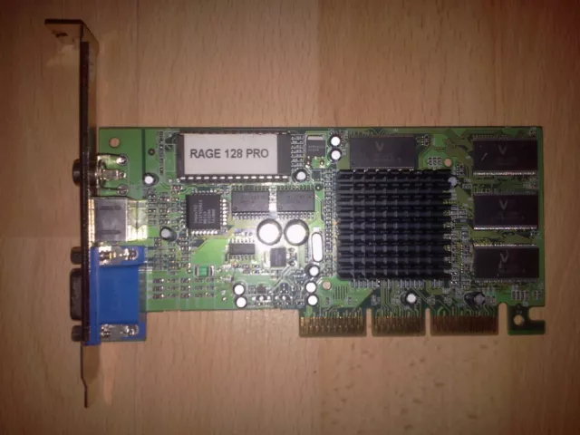 Sapphire ATI Rage 128 Pro 32MB AGP Vintage video card