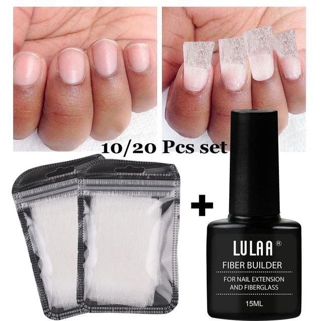 Manicure Tool Nail Extension Fiberglass Builder Gel Fiber Glass Non-woven Silk