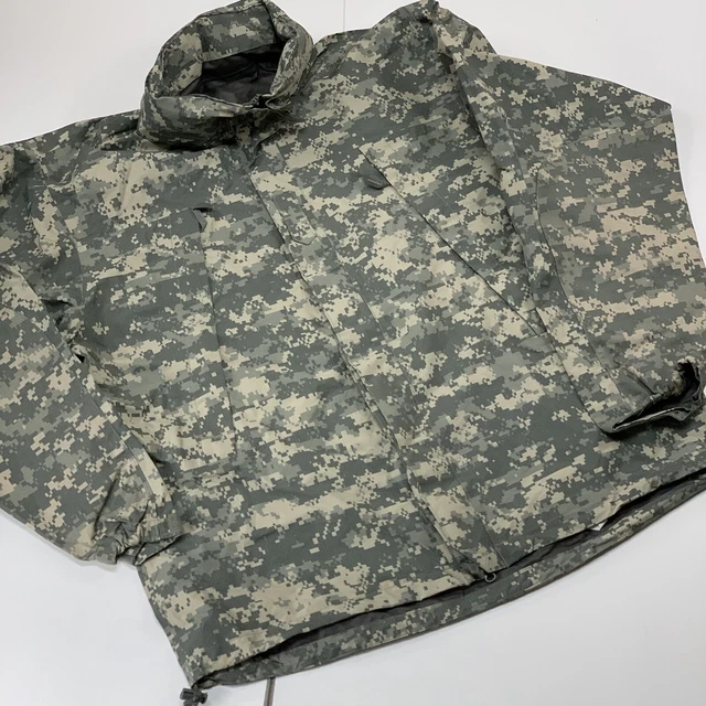 Army Gen III L6 Jacket Medium Gore-Tex Cold Wet Hood Digi Camo ECWCS