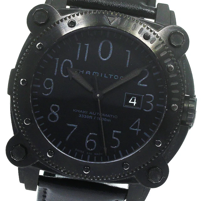 Hamilton H78505330 - Orologio Hamilton Khaki Navy Tenet BeLOWZERO Automatic Titanium 46 Mm - Foto 6