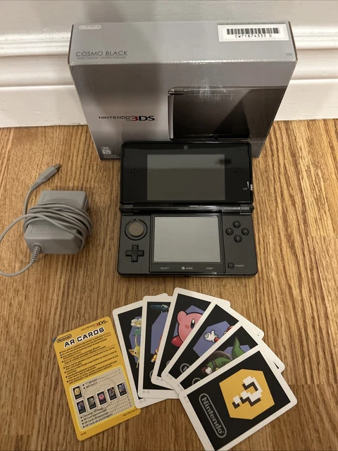 Cosmo Box Code NINTENDO 3DS COSMO Black CIB (US Model) Excellent Condition Box ...