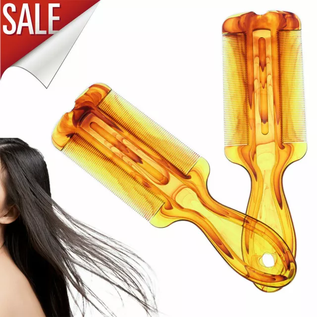 2 Pcs BEST VALUE- HEAD LICE AND NIT COMB--PEINE LENDRERA PARA PIOJOS Y LIENDRES 2