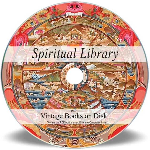 350 Old Spiritualism Books on DVD - Psychic Medium Spirit Seance Ouija Board 49