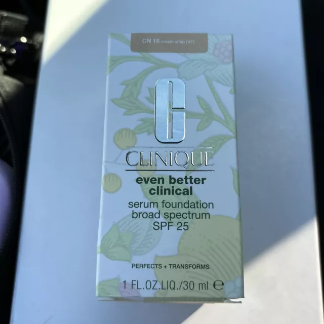 CLINIQUE/ Even Better Clinical Serum Foundation/#CN 18 CREAM WHIP(VF)/ SPF 25