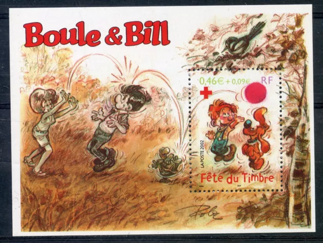 Stamp / Timbre France Neuf Bloc N° 46 ** Fete Du Timbre Boule Et Bill