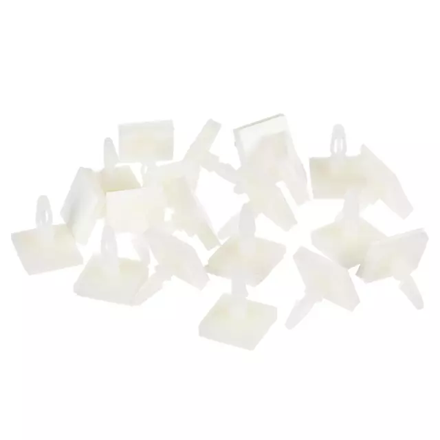 Sticky PCB Spacer Adhesive Standoffs Plastic Column 6.3mm Support Height, 20pcs