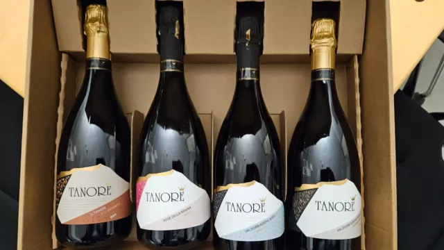 Prosecco Valdobbiadene Tanorè dry e brut - 4 bottiglie 750 ml