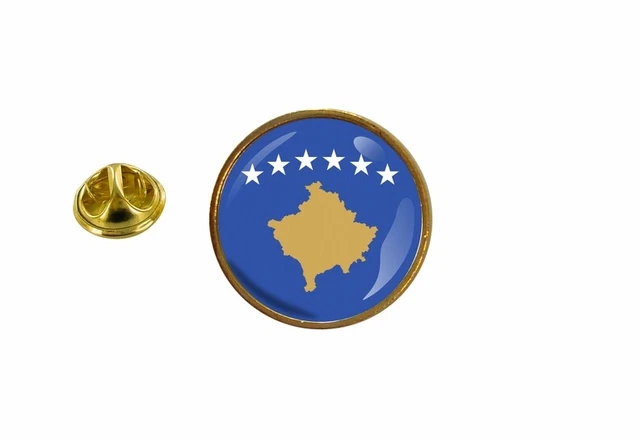 Pin's Badge Drapeau Baléares Akachafactory - Rond 2cm, Résine Époxy