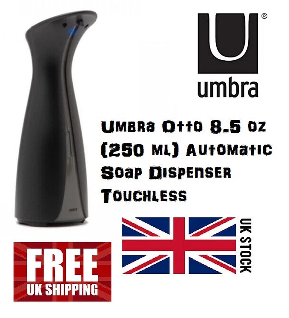Umbra Otto 250ml Dispenser Sapone Liquido Sanitario Grande Automatico Sensore Senza Touch
