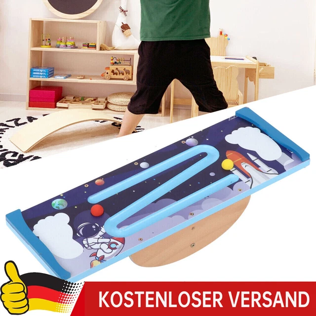 BALANCE BOARD FÜR Kinder Balancierbrett Kinderboard Bewegungsbrett SUS