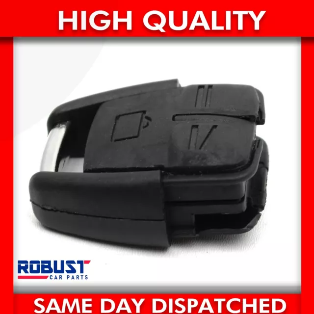 For Vauxhall Vectra C Signum - 3 Button Remote Key Fob Case Repair + Gasket
