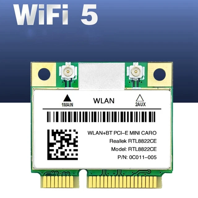 Scheda WiFi Wireless, modulo WiFi M.2 NGFF a PCI-E 1X WiFi Desktop Adattatore WLAN Convertitore
