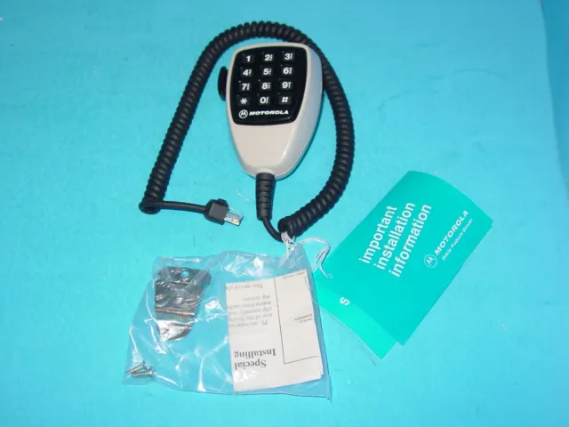 Genuine Motorola HMN1037B Mobile Microphone Radio Mic DTMF