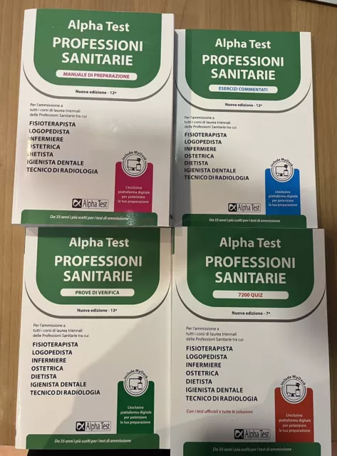 Alpha test professioni sanitarie completo, edizione 2023/2024