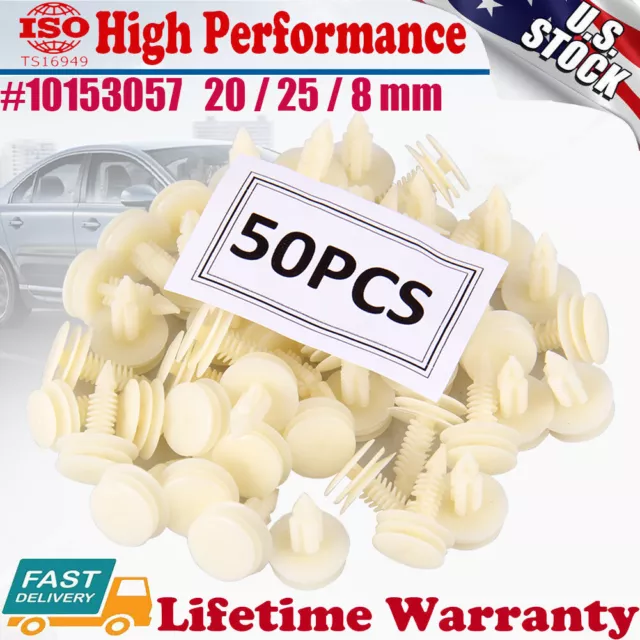 50 Door Trim Panel Clip Push Type Retainer 15960325 For Gm Truck For Chevrolet