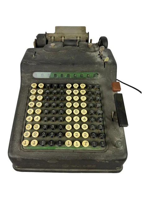 ANTIQUE WALES ADDING Machine - Model 20 $40.00 - PicClick