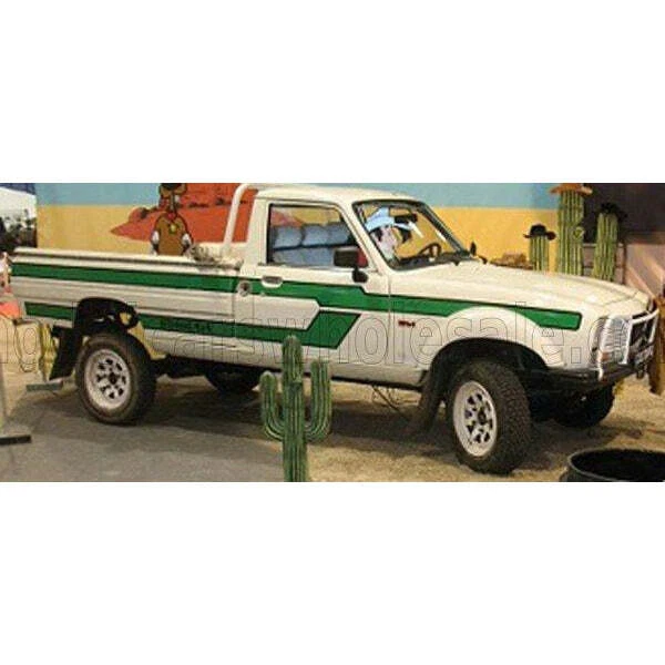 Peugeot 504 Pick Up 4x4 Dangel 1985 - Norev 1/43 - Blanc - Miniature Neuve