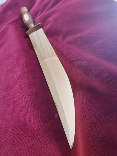 Custom Made Rezin Bowie Knife Hand Made By Myself Many Days Hard Work